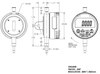 CDI VRS Dial Indicator Wireless Short Range Radio, .250" Range. .0001"/.002mm Resolution - VRS2500
