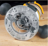 DeWALT EVS Fixed Base Router with Soft Start, 2-1/4 HP (maximum motor HP) - DW618