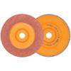 Walter Surface Technologies ENDURO-FLEX STAINLESS™ Blending Disc, Type 27, 7" Diameter, 7/8" Arbor, 60 Grit - 15Q706