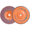 Walter Surface Technologies ENDURO-FLEX STAINLESS™ Blending Disc, Type 27S, 6" Diameter, 5/8"-11 Arbor, 40 Grit - 06F604