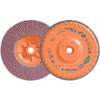 Walter Surface Technologies ENDURO-FLEX STAINLESS™ Blending Disc, Type 27S, 6" Diameter, 5/8"-11 Arbor, 60 Grit - 06F606
