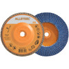 Walter Surface Technologies ALLSTEEL™ Flap Disc, Type 27S, 5" Diameter, 5/8"-11 Arbor, 120 Grit - 06W512