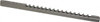 duMONT Minute Man 4mm Keyway Width, Style B-1, Keyway Broach High Speed Steel, Bright Finish, 1/4" Broach Body Width, 19/64" to 1-11/16" LOC, 6-3/4" OAL, 1,140 Lbs Pressure for Max LOC 44403 - 00290064