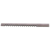 Value Collection 2mm Keyway Width, Style A, Keyway Broach High Speed Steel, Bright Finish, 1/8" Broach Body Width, 13/64" to 1-1/8" LOC, 5" OAL 395-2006 - 63321970
