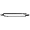 Harvey Tool #5 60° 7/16" Body Diam Solid Carbide Combo Drill & Countersink Uncoated, 2-3/4" OAL, Double End, RH Cut, Plain Edge, 3/16" Drill Point Diam, 3/16" Drill Point Length 11070 - 01213370