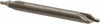 KEO #11 60° 1/8" Body Diam High Speed Steel Combo Drill & Countersink Bright Finish, 1-1/4" OAL, Double End, RH Cut, Bell Edge, 3/64" Drill Point Diam, 3/64" Drill Point Length 11100 - 71040117