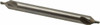 KEO #5 60° 7/16" Body Diam Cobalt Combo Drill & Countersink Bright Finish, 5" OAL, Double End, RH Cut, Plain Edge, 3/16" Drill Point Diam, 3/16" Drill Point Length 25052 - 63726053