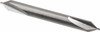 M.A. Ford Metric 60° 3.15mm Body Diam Solid Carbide Combo Drill & Countersink Bright Finish, 31.5mm OAL, Double End, Right Hand Cut, Plain Edge, 0.5mm Drill Point Diam, 0.5mm Drill Point Length 40201970 - 00658914