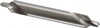 Value Collection #3 82° 1/4" Body Diam Cobalt Combo Drill & Countersink Bright Finish, 2" OAL, Double End, RH Cut, Plain Edge, 7/64" Drill Point Diam, 7/64" Drill Point Length BC10P0003 - 01047034