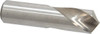 Cleveland Twist Drill 118°, 2" OAL, High Speed Steel Spotting Drill Bright Finish, 1" Flute Length, 1/2" Shank Diam, RH Cut C11757 - 63682322