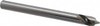 Cleveland Twist Drill 90°, 8" OAL, High Speed Steel Spotting Drill Bright Finish, 44.45mm Flute Length, 3/4" Shank Diam, RH Cut C24185 - 63736482