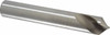 Cleveland Twist Drill 90°, 6" OAL, High Speed Steel Spotting Drill Bright Finish, 44.45mm Flute Length, 1" Shank Diam, RH Cut C24172 - 63734644