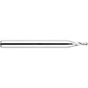 Harvey Tool 0.045" Body Diam, 90°, 1-1/2" OAL, 2-Flute Solid Carbide Spotting Drill Uncoated, 0.135" Flute Length, 1/8" Shank Diam 11445 - 63113252
