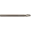 KEO 0.315" Body Diam, 120°, 140mm OAL, Cobalt Spotting Drill Bright Finish, 25mm Flute Length, 8mm Shank Diam 35654 - 44850071
