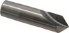 Link Industries 90°, 2" OAL, High Speed Steel Spotting Drill Bright Finish, 1/2" Shank Diam, RH CutTapered 63-L2-422 - 56444037