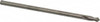 Magafor 90°, 5-1/2" OAL, Cobalt Spotting Drill Bright Finish, 7/8" Flute Length, 1/4" Shank Diam, RH Cut 81197063500 - 86895729