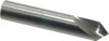 Magafor 90°, 2-3/4" OAL, 2-Flute Solid Carbide Spotting Drill Bright Finish, 1" Flute Length, 1/2" Shank Diam, RH Cut 88819512700 - 04250486