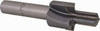 Scientific Cutting Tools 1/4" Port, 15/16" Spotface Diam, Reamer Pilot, Carbide Tipped Porting Tool 0.459 to 0.533" Pilot Diam, 3.62" OAL, 0.683" Pilot OAL, 3 Flute PT-BSPP-1/4 - 93733061