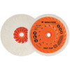 Walter Surface Technologies Felt Cup Disc, 5" Diameter - 07T505