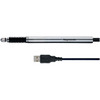 Magnescale DS800S Series Digital Gauge, USB Connection, 5mm Range, 0.5µm Resolution, Straight Body - DS805SR5