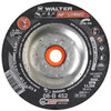 Walter Surface Technologies HP COMBO™ Depressed Center Combination Grinding Wheel, Type 27S Spin-On, 4-1/2" Diameter, 5/8"-11 Arbor, Grade A-24-COMBO - 08B457