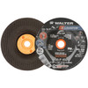 Walter Surface Technologies XCAVATOR™ Grinding Wheel, Type 27, 4-1/2" Diameter, 1/4" Thickness, 5/8"-11 Arbor - 08P455
