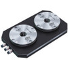 Hold Everything 2-Way Zero Point Clamp Station (250mm Center) FJ-AB05 - Type 130 Chuck - 2S45CM-130P250
