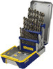 IRWIN 1/16 to 1/2", 135° Point, Bright Finish, Cobalt Jobber Length Drill Bit Set 29 Piece, Split Point, Straight Shank 3018002B - 52359007