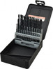 Triumph Twist Drill 118° Point, Oxide Finish, High Speed Steel Jobber Length Drill Bit Set 60 Piece, Standard Point, Straight Shank, Series T22B 099820 - 01730613