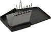 Value Collection 118° Point, Oxide Finish, High Speed Steel Jobber Length Drill Bit Set 20 Piece, Standard Point, Straight Shank 01186204 - 01186204