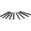 Value Collection 33/64 to 1", 118° Point, Oxide Finish, High Speed Steel Reduced Shank Drill Bit Set 32 Piece, Standard Point, 1/2" Shank Diam 79981890 - 79981890