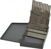 Chicago-Latrobe 60 Piece, #60 to #1, Bright Finish, High Speed Steel Drill Blank Set Includes 60 Drill Blanks 57831 - 81109902