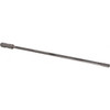 Made in USA 7/16", 18" Flute Length, 19" Depth of Cut, Carbide-Tipped Shank, Single Flute Gun Drill 3/4" Shank Diam, N-8 Nosegrind Point, 115° Point Angle, 3/4" OAL, Bright Finish 100306SR - 08535015
