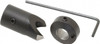 Vernon Devices 1/2" Cutter Diam, 9/32" Drill Compatibility, 1/4" Collar Thickness, Adjustable Depth Drill Countersink 90° Incl Angle, 45° Centerline Angle, 5/8" Cutter Diam, 1" Cutter Head Length, High Speed Steel, Right Hand CCH-CCH2812 - 01336189