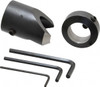 Vernon Devices 1-5/16" Cutter Diam, 7/8" Drill Compatibility, 1/2" Collar Thickness, Adjustable Depth Drill Countersink 90° Incl Angle, 45° Centerline Angle, 1-7/16" Cutter Diam, 2" Cutter Head Length, HSS, Right Hand CCH-CCH8750 - 01336569