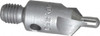 Made in USA 1-1/8" OAL, 3/8" Head Diam, 3 Flute, 100° Incl Angle, Integral Pilot, Adjustable Stop Countersink 1/4-28 Straight Threaded Shank, 1-3/4" Shank Len, 3/16" Shank Diam, 0.1285" Pilot Diam, #30 Pilot Diam, HSS 150-3-100-.1285 - 04615464