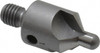 Made in USA 2-1/2" OAL, 1/2" Head Diam, 3 Flute, 100° Incl Angle, Integral Pilot, Adjustable Stop Countersink 1/4-28 Straight Threaded Shank, 1-3/4" Shank Len, 3/16" Shank Diam, 0.177" Pilot Diam, #16 Pilot Diam, HSS 152-3-100-.1770 - 04615803