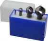 M.A. Ford 4 Piece, 3/16 to 1-1/8" Head Diam, 90° Included Angle, Single End Countersink Set High Speed Steel 67000043 - 56450133