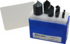 M.A. Ford 7 Piece, 3/16 to 1" Head Diam, 90° Included Angle, Single End Countersink Set 1 Flute, High Speed Steel 64100073 - 07421498