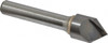 Atrax 5/8" Head Diam, 3/8" Shank Diam, 1 Flute 82° Solid Carbide Countersink Bright Finish, 3" OAL, Single End, Straight Shank, Right Hand Cut 331-027060A - 85265411