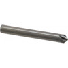 Hertel 3/16" Head Diam, 3/16" Shank Diam, 6 Flute 90° Solid Carbide Countersink Bright Finish, 1-1/2" OAL, Single End, Straight Shank, Right Hand Cut 336-002070 - 02389773