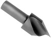 KEO 2" Head Diam, 3/4" Shank Diam, 1 Flute 60° High Speed Steel Countersink Bright Finish, 3-3/4" OAL, Single End, Straight Shank, Right Hand Cut 53206 - 72450968