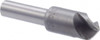 M.A. Ford 3/8" Head Diam, 1/4" Shank Diam, 3 Flute 100° High Speed Steel Countersink Bright Finish, 1-5/8" OAL, 0.11" Nose Diam, Single End, Straight Shank, Right Hand Cut 92037504 - 97879183