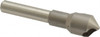 M.A. Ford 7/16" Head Diam, 1/4" Shank Diam, 0 Flute 90° High Speed Steel Countersink Bright Finish, 2" OAL, Single End, Straight Shank, Right Hand Cut 67043703 - 02351732