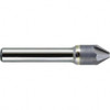 Melin Tool 1/4" Head Diam, 1/4" Shank Diam, 4 Flute 82° Carbide-Tipped Countersink Bright Finish, 2" OAL, Single End, Straight Shank, Right Hand Cut 18825 - 57791493