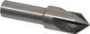 Value Collection 1/2" Head Diam, 3/8" Shank Diam, 3 Flute 82° High Speed Steel Countersink Bright Finish, 2" OAL, Single End, Straight Shank, Right Hand Cut SC4082032 - 02131324