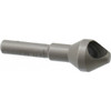 Weldon Tool 9/16" Head Diam, 1/4" Shank Diam, 60° High Speed Steel Countersink Bright Finish, 1-15/16" OAL, Single End, Straight Shank, Right Hand Cut 98640-94-W - 02541043