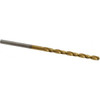 Chicago-Latrobe #42 118° High Speed Steel Jobber Drill TiN Finish, Right Hand Cut, Spiral Flute, Straight Shank, 2-1/4" OAL, Standard Point 70142 - 93094472