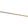 Chicago-Latrobe #56 118° High Speed Steel Jobber Drill TiN Finish, Right Hand Cut, Spiral Flute, Straight Shank, 1-3/4" OAL, Standard Point 70156 - 76129287