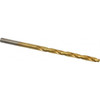 Chicago-Latrobe #27 135° High Speed Steel Jobber Drill TiN Finish, Right Hand Cut, Spiral Flute, Straight Shank, 3" OAL, Split Point 41697 - 03294840